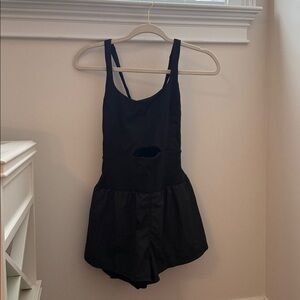 Black FP Movement Runsie with Cutout